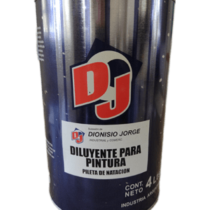 Diluyente de Pintura para Pileta de Natacion 4L